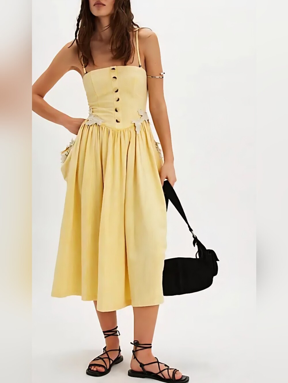 NWOT Free People Canary MIDI dress size SMALL
